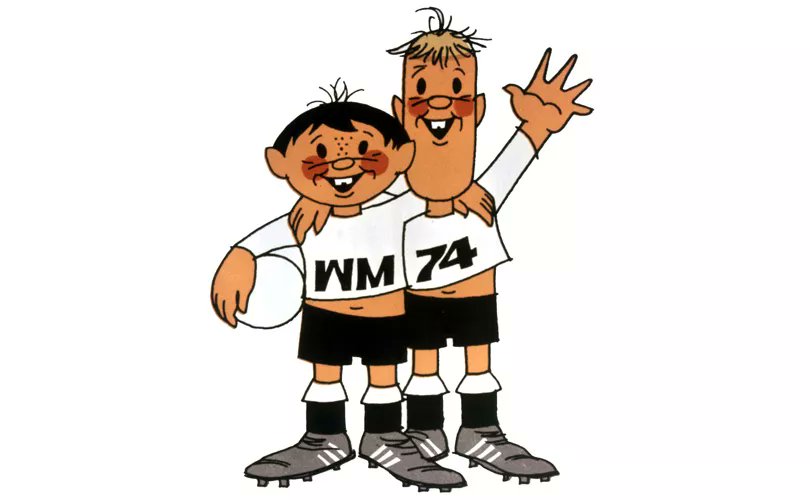 The worst World Cup mascot(s) of them all - Tip and Tap in 1974.