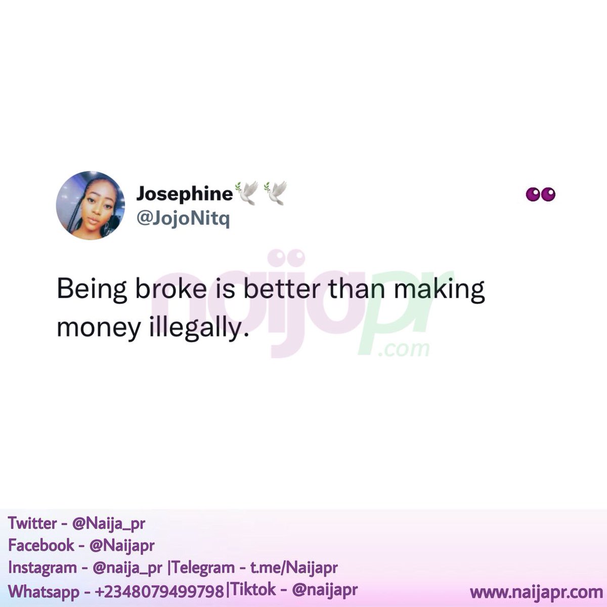 Naija tweet media