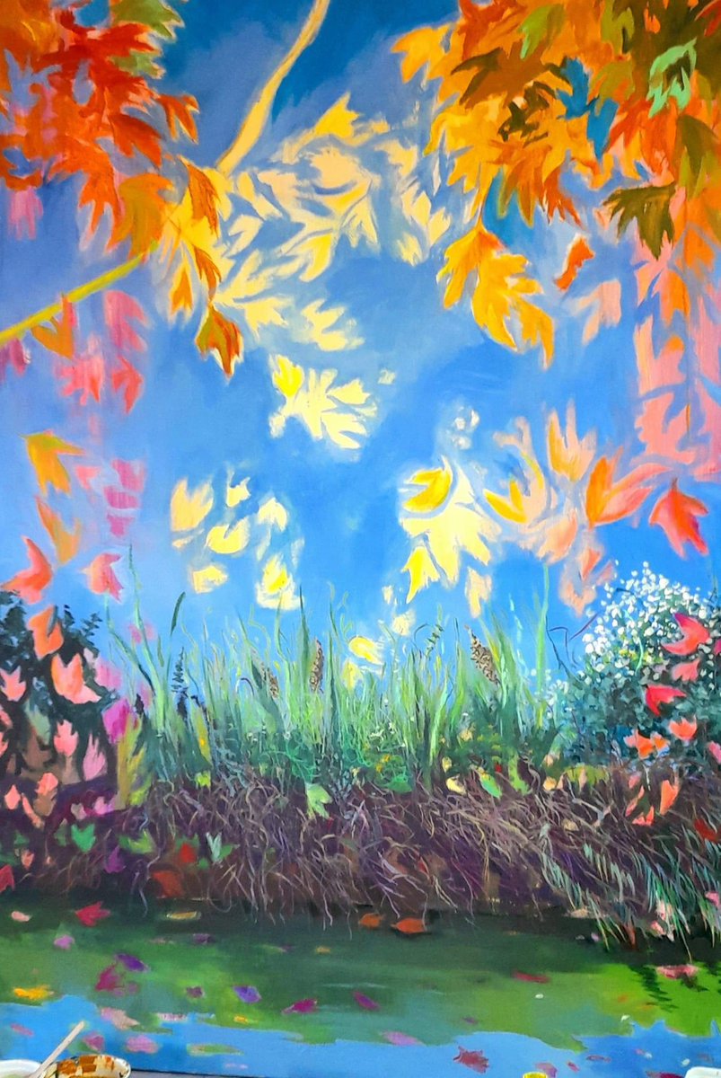 EmmaSaveSoil's tweet photo. Beautiful autumn, let the leaves provide organic content for the soil. Green cover for the world 🌳🍃Let’s save Soil #SaveSoil #COP2022 #ConsciousPlanet 💚🌎💙 https://t.co/l0NnVl7VT0