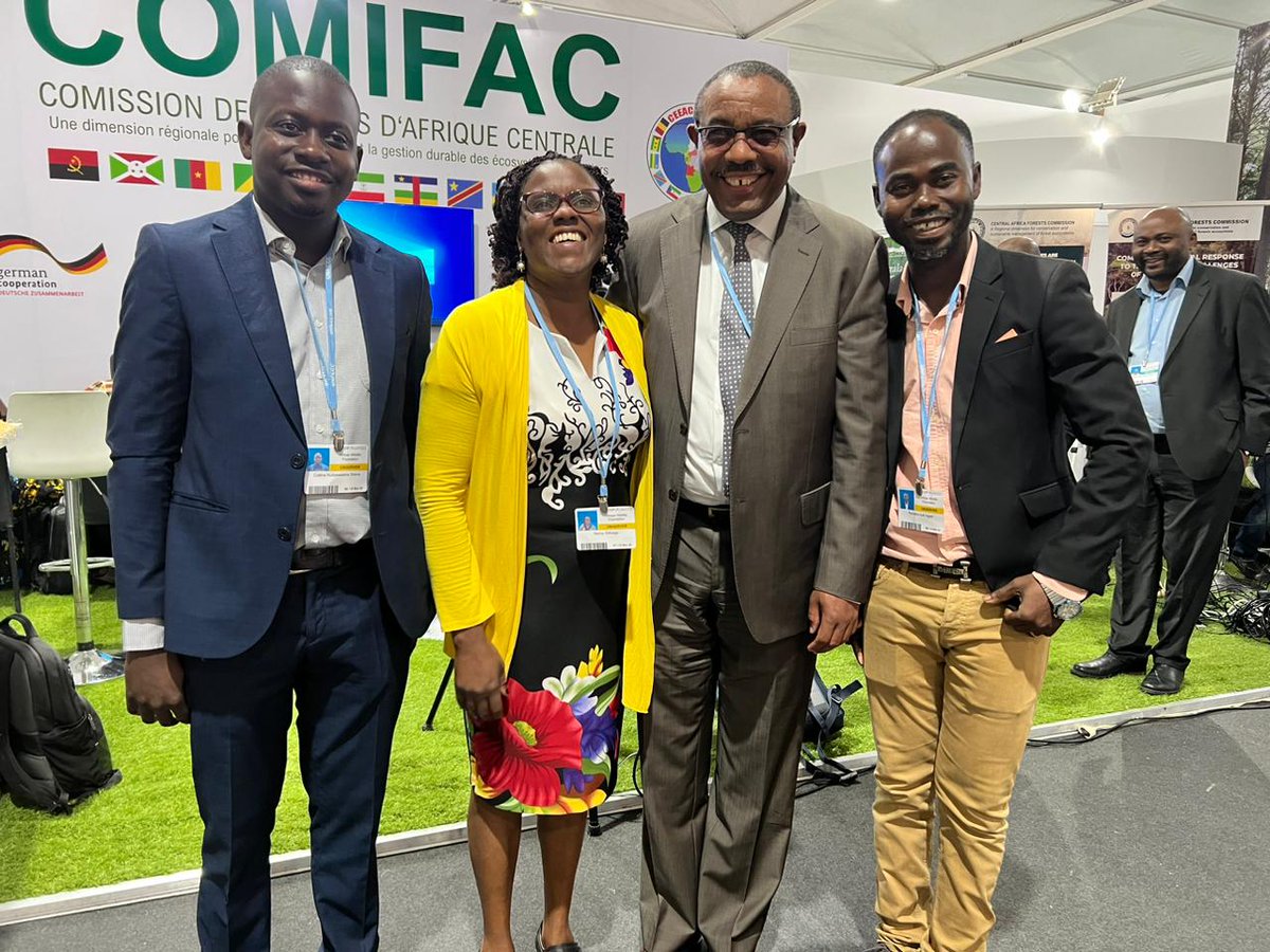 The future of our biodiversity and our ability to contribute to addressing climate change ultimately lies in the hands of African leaders and the commitment of African people. #AWFatCOP27 #COP27  <a href="/HMDessalegn/">Hailemariam Dessalegn</a> <a href="/Nancy_Githaiga/">NANCY G</a> <a href="/AWFCEO/">Kaddu Sebunya</a>