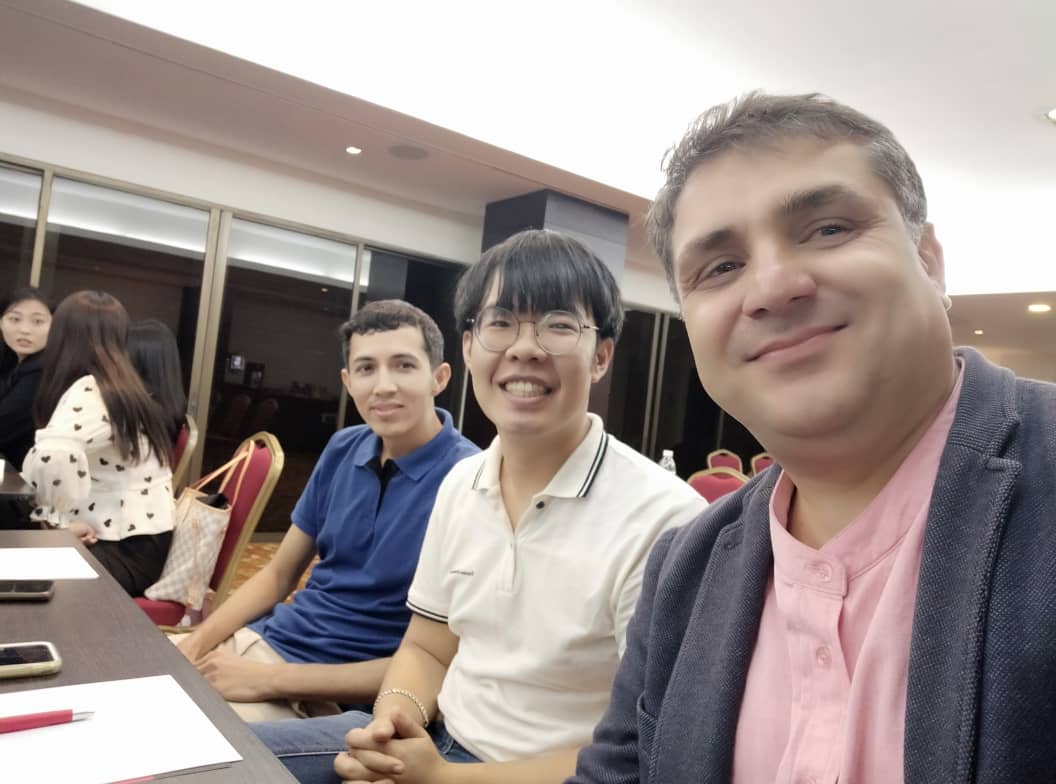 At institute get together