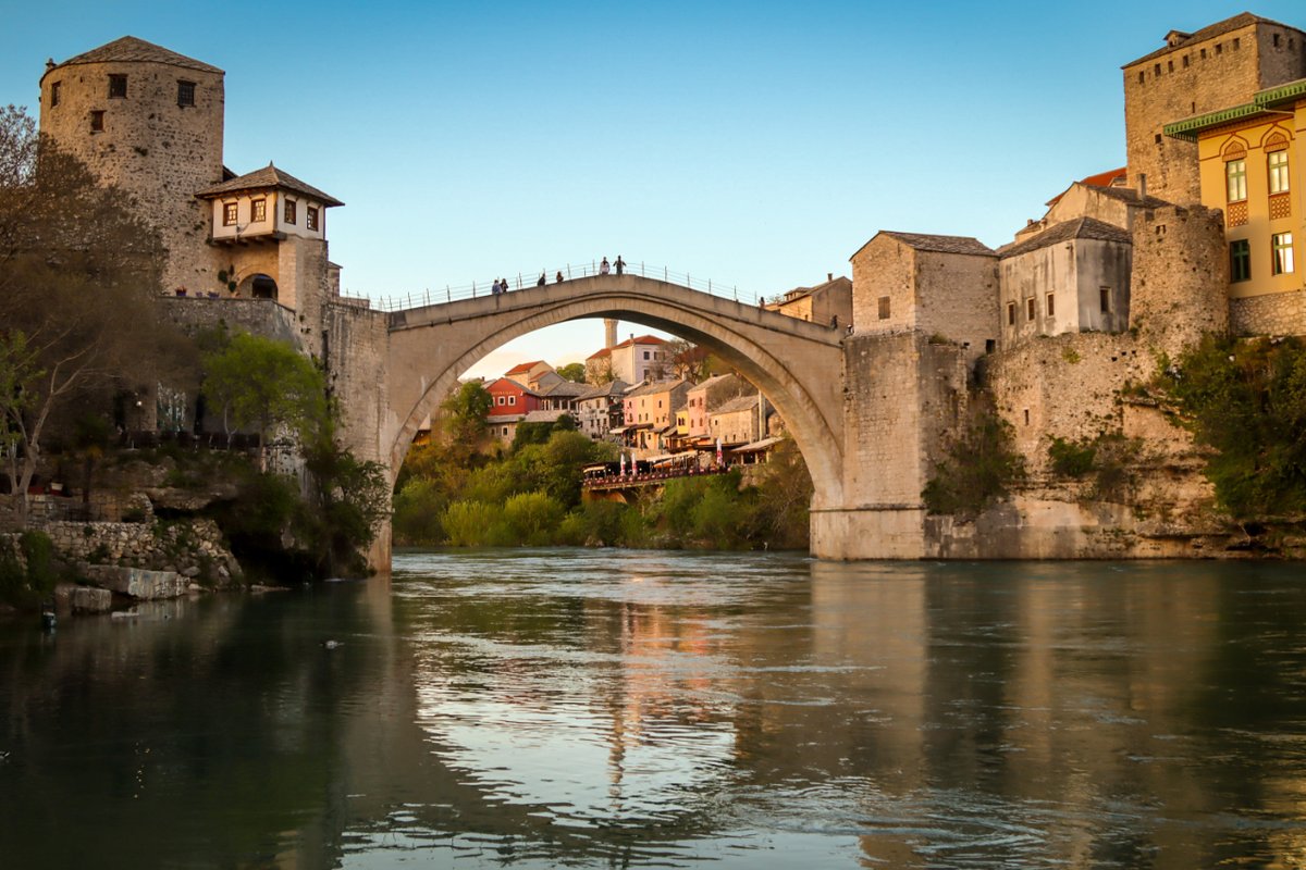 Undiscvrd_Monte's tweet photo. Congrats to #Mostar, voted Europeβs 10th most desirable city at this weekβs #WanderlustAwards2022!Β Reminiscing about our first trip there 10 years ago with our then toddler. We were back recently researching our new #Bosnia adventure week. Stay tuned!Β #travel #activityholiday https://t.co/EQnBPWftIX