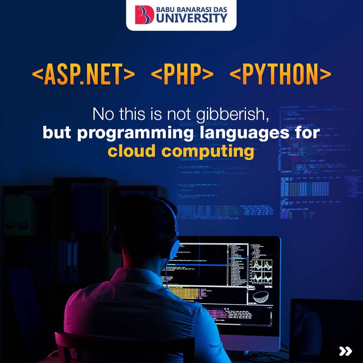 BBD_UNIVERSITY's tweet photo. Cloud Computing is the future of technology!!!
Learn the skills to lead in this ever-growing industry with a degree in the department of Computer Science at BBDU.
#BBDGroup #BBDStudents #student #studentlife #cloudcomputing #computerscience #cloudcomputingtraining #applynow https://t.co/kE45ZqvKUS