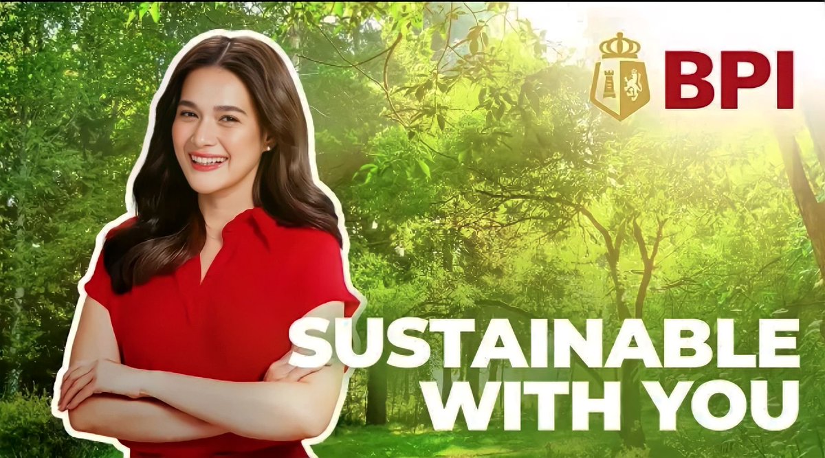 Let’s take sustainable steps today and be ready for tomorrow.

Bea Alonzo For BPI ❤️

#BPISustainableWithYou #BPI #ReadyTodayReadyTomorrow