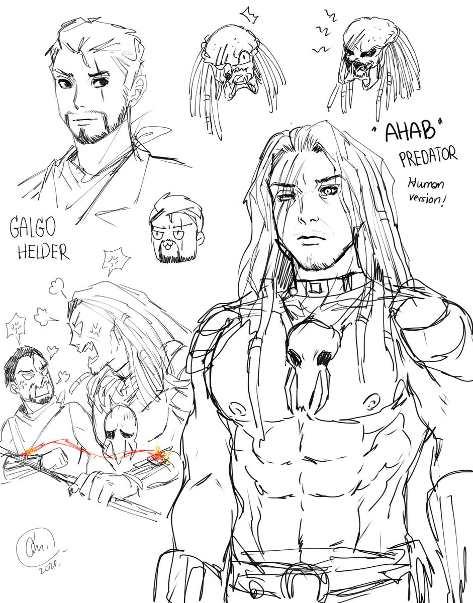 GNlukprajaotakk's tweet image. ขอแวบมาแฟนอาร์ทคู่นี้ครับ😔💖
หวีดหนักจนต้องมาวาด🤧
#Predator #Ahab #Galgo