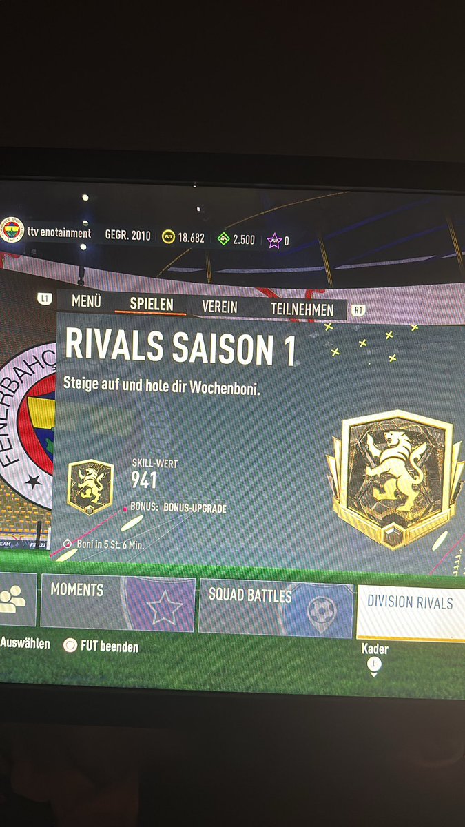 Saison 1 eCL ✅ FGS 1 🤔🤞