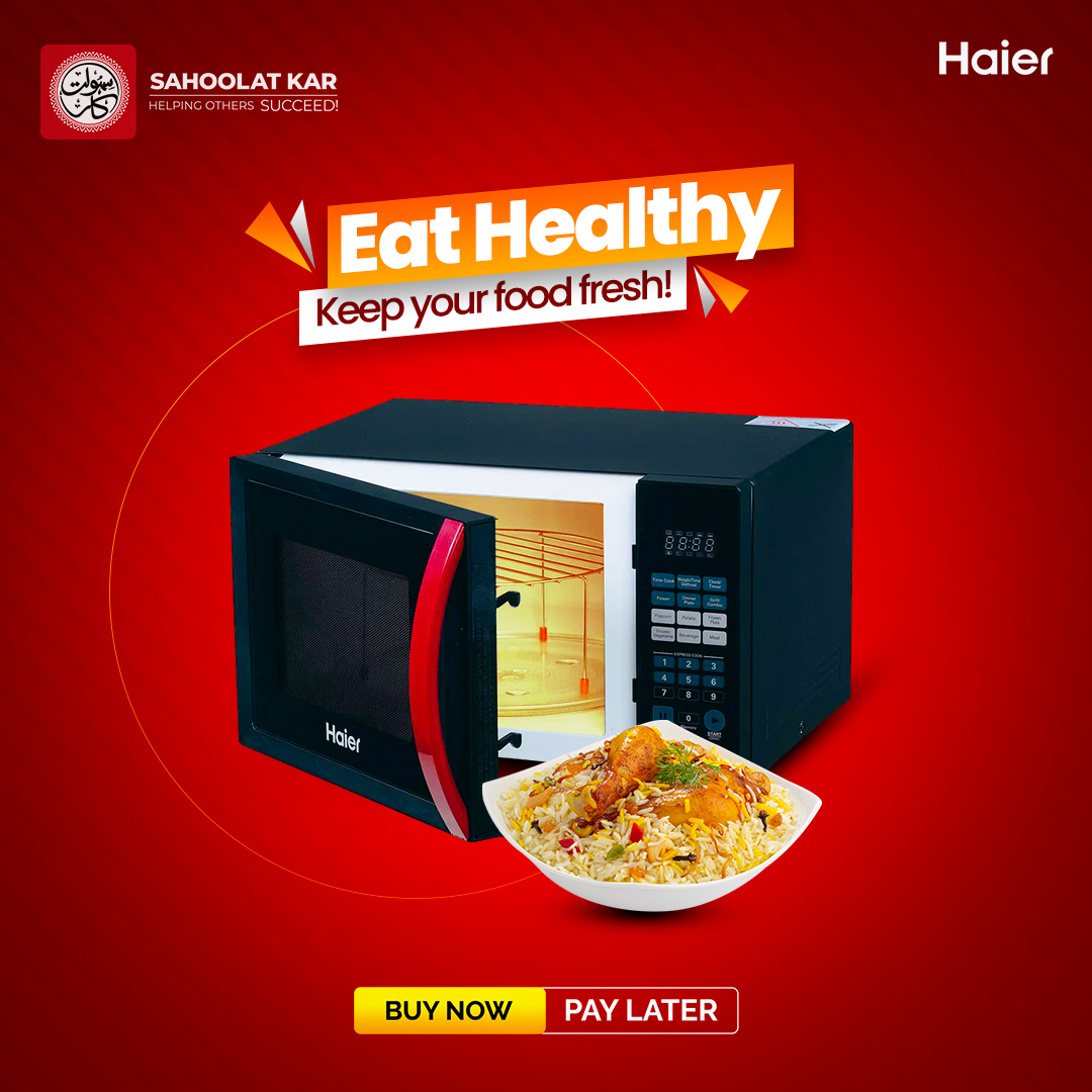 sahoolatkar's tweet photo. Embrace the home chef in you π₯³
Healthy food is so much important to us. Find a wide range of Microwave Oven available at your nearest #sahoolatkar branchπ
SHOP NOW!
#sahoolatkar #microwaveoven #washingmachines #twintub #Haier #AirConditioner #SummerOffer #bossgroup https://t.co/sCb9NBg5Cg