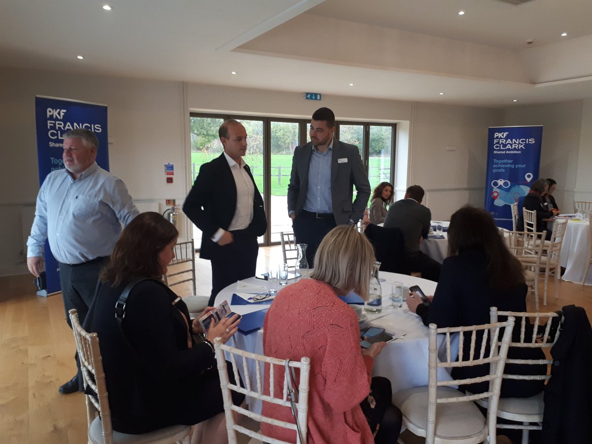 Really interesting morning here in Bristol @pkfFrancisClark FD Seminar. Taking time to run scenarios and plan ahead is the key takeaway from all of our speakers today. Lots of practical advice for FDs on offer!
#advice #business #tax  #transactions