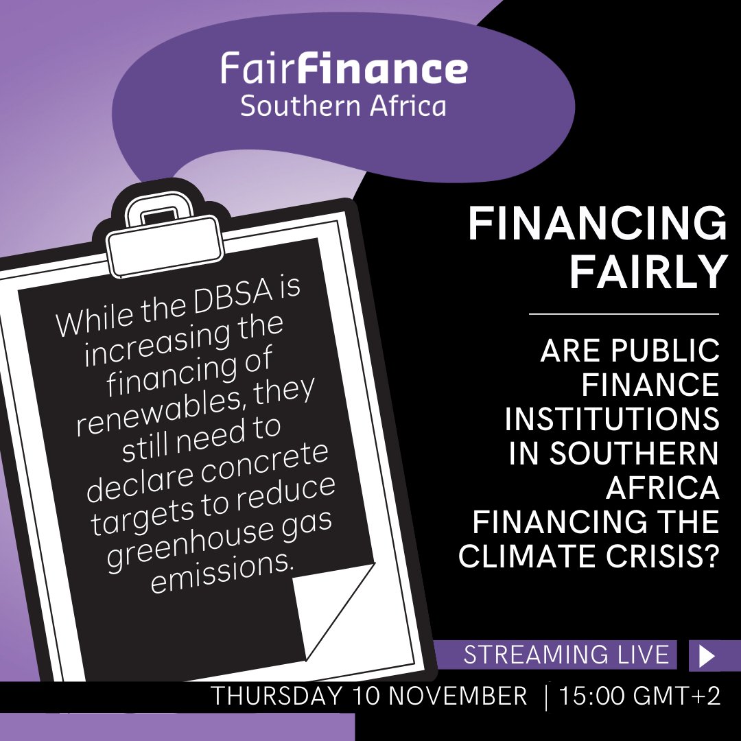 CentreEnvRights's tweet photo. #FinancingFairly Findings: Africa is warming faster than any other region. Reducing greenhouse emissions to meet the 1.5 C Paris agreement is vital to avoid climate catastrophe on the continent😳
#FairFinanceSA #ClimateFinance https://t.co/N4tBDeFBCY