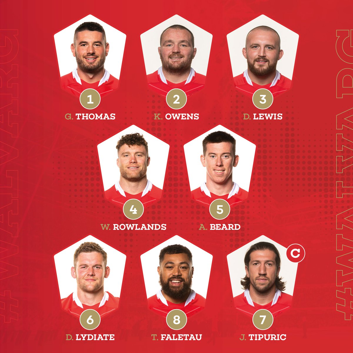 WelshRugbyUnion's tweet photo. 🏴󠁧󠁢󠁷󠁬󠁳󠁿 𝐂𝐘𝐌𝐑𝐔 𝐗𝐕 🏴󠁧󠁢󠁷󠁬󠁳󠁿

🔥 The Cymru squad to welcome Los Pumas to Cardiff 💪

#WelshRugby | #ANS