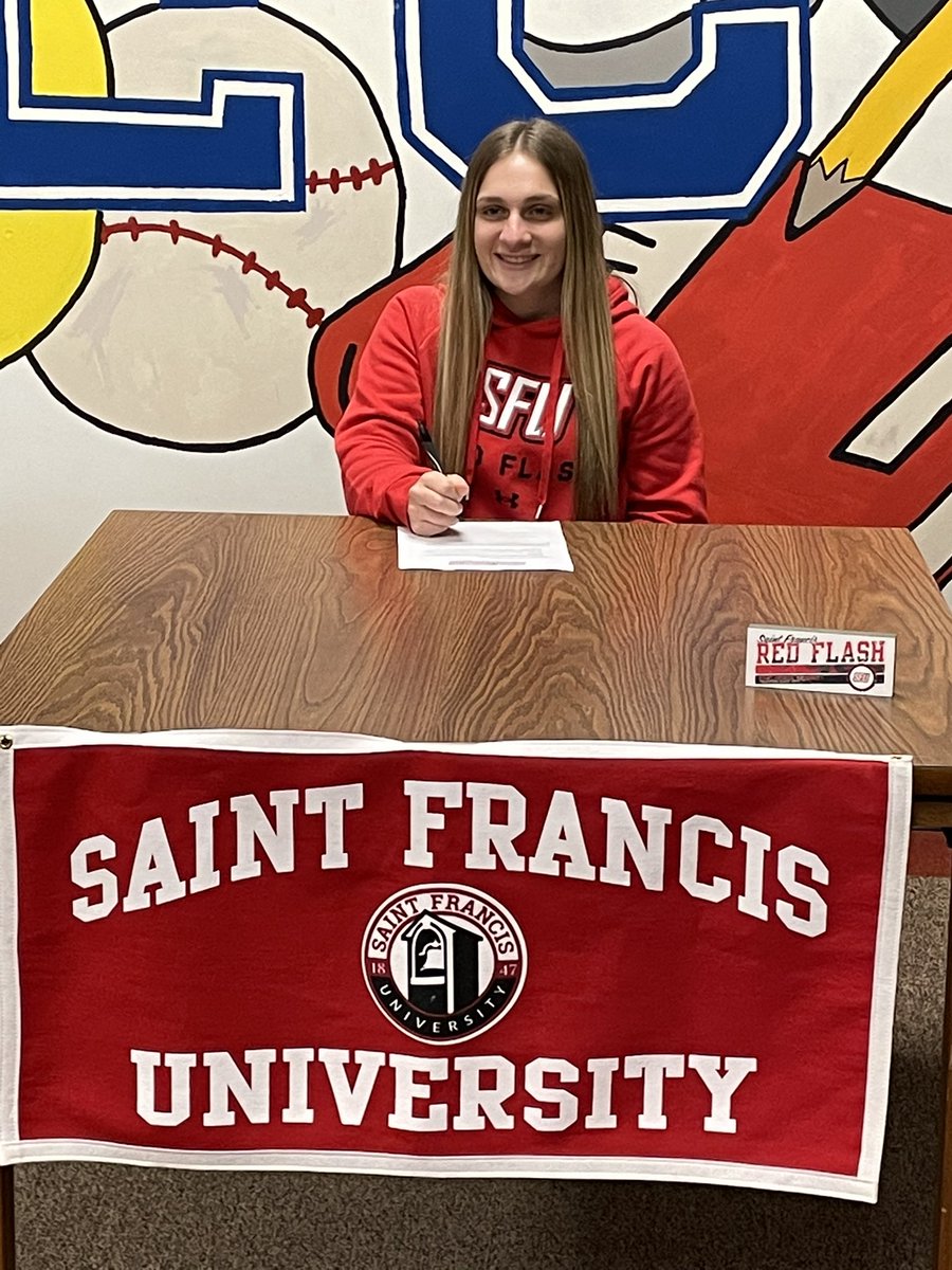 gtrozanski's tweet photo. Congratulations to Aliya Garroway on signing her NLI to continue her academic and softball career ar Saint Francis University. @ec_high @EC_Wolverines @LCSportsNet @NCNewsSports @ecdotorg #EC_Proud @aliya_garroway https://t.co/l1RbHX7Znz