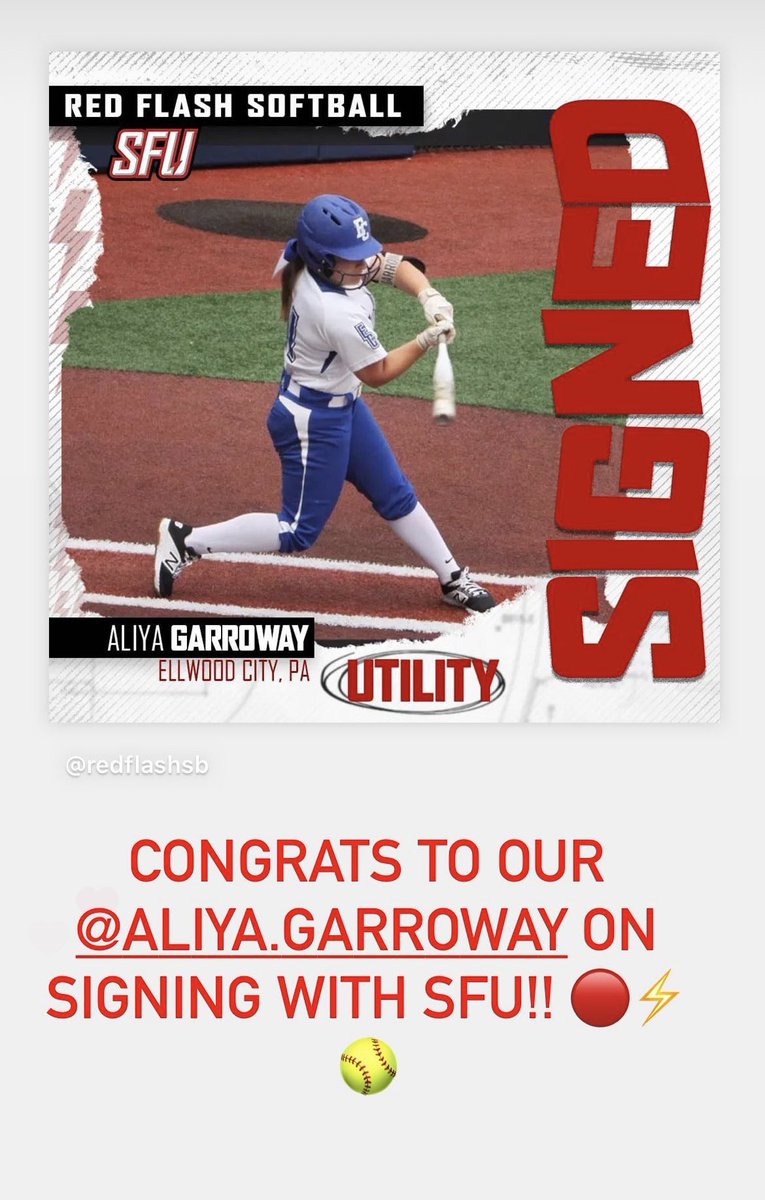 gtrozanski's tweet photo. Congratulations to Aliya Garroway on signing her NLI to continue her academic and softball career ar Saint Francis University. @ec_high @EC_Wolverines @LCSportsNet @NCNewsSports @ecdotorg #EC_Proud @aliya_garroway https://t.co/l1RbHX7Znz