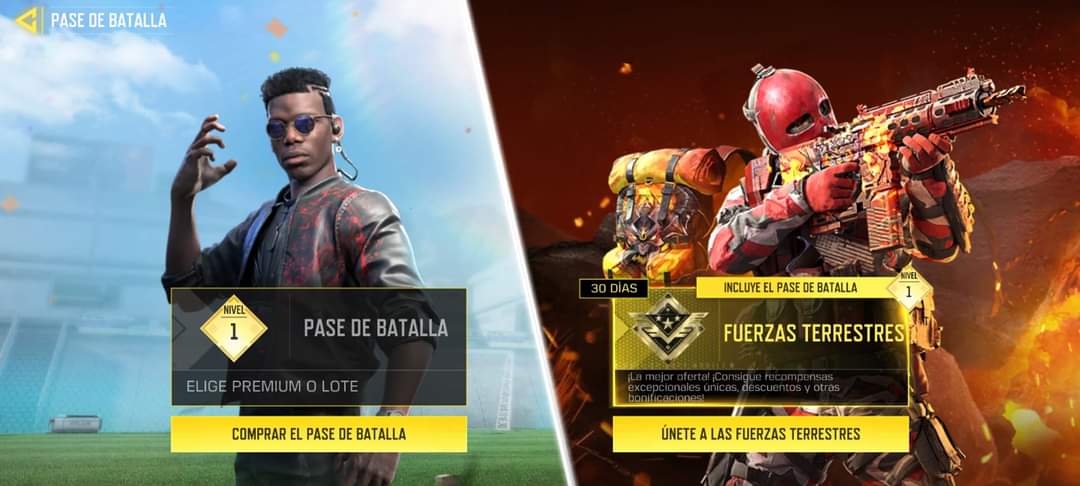Ya disponible el pase de batalla de la temporada 10 y la suscripción de fuerzas terrestres 👌🔥⚽