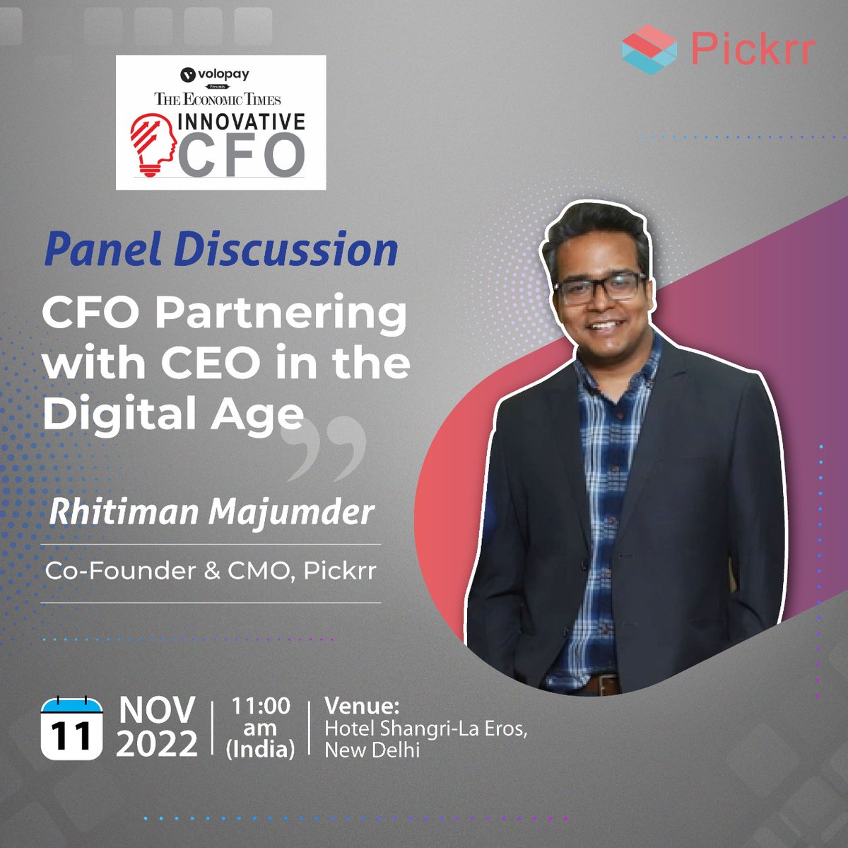 Catch Rhitiman Majumder sharing his insights on"CFO partnering with CEO in the digital age” with Economic Times 
#technology #work #growth #cfo #leadership #innovation