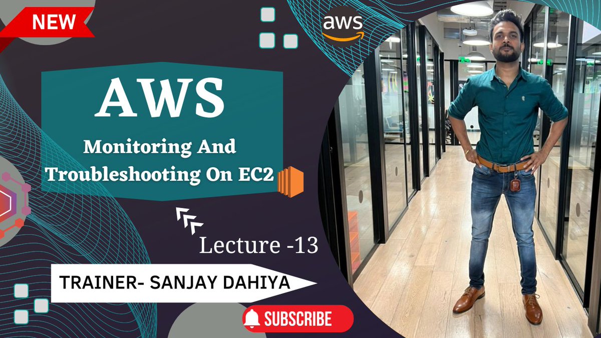 TechnicalCloud8's tweet photo. Learn AWS Solution architect new console based on 2022 and real industry-based knowledge Lecture-13.
Contact us on: -
8595086419
#aws #awssolution #devops #devopsjobs #awsarchitect #architect #awsec2 #ec2 #ec2instance #sshcommand #linux #python #kubernetes #jenkins #share https://t.co/7fLpVea5Uo