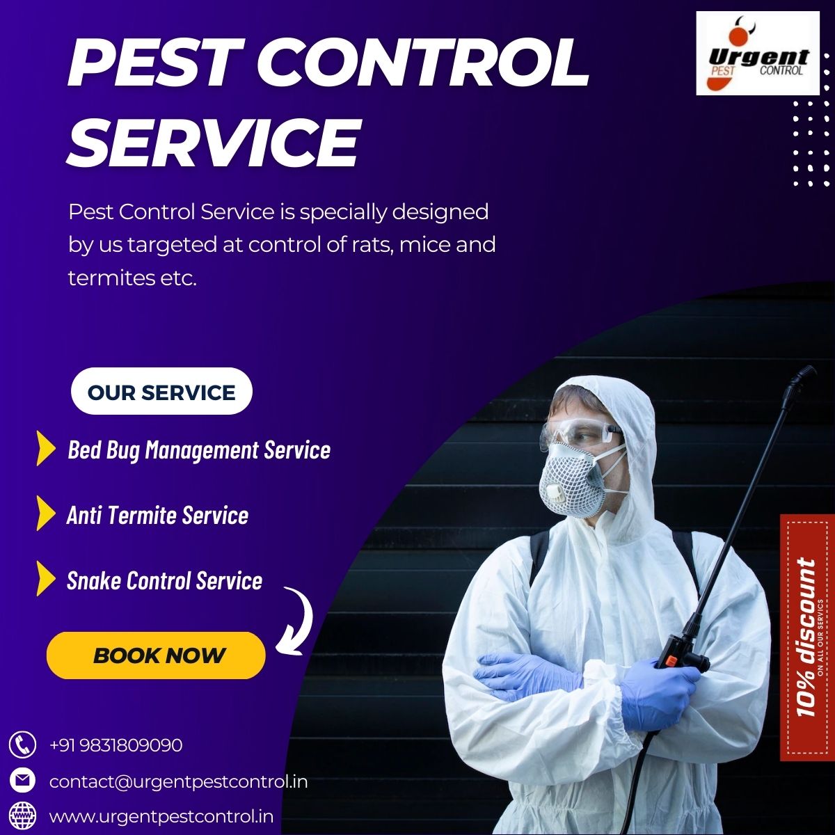 Urgent Pest Control on Twitter "Pest Control Services is specially