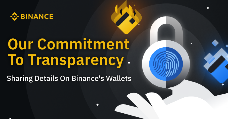 binance's tweet photo. As part of #Binance's ongoing commitment to transparency, we are sharing details of our hot and cold wallet addresses. 

Stay tuned as we will publish a Merkle tree proof of funds within the next few weeks.  

More details here ⤵️