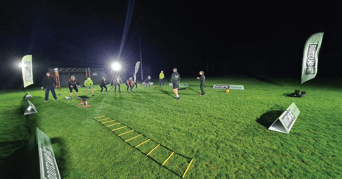 Great to see the Sports-LITE in action at the <a href="/BeyondAnyLimits/">BeyondLimits inc.</a> bootcamp session last week! 4 lights lit the area really well for all exercises  bit.ly/3Uowx2H #sportslite #ritelite #trainoutside #bootcamp #outdoorfitness #training