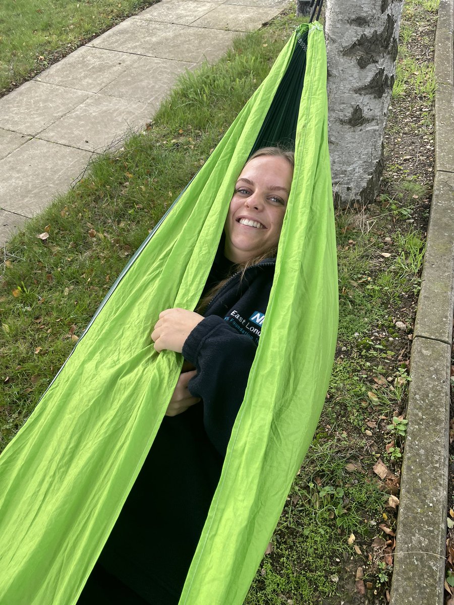 ElftOt's tweet photo. Our life hack is… “Take some time out in nature by looking up, watching and listening to the trees, feeling connected and grounded with the Earth and your senses” 🌍☀️🍂 @RCOT_PLD @theRCOT @TeeRebecca https://t.co/D9aU0K9yb7