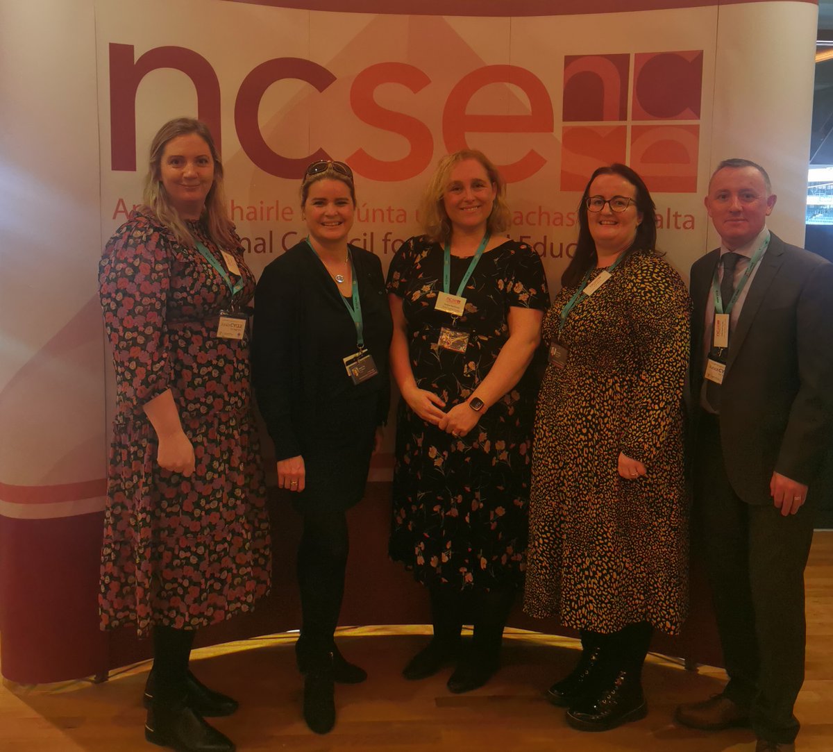Our team are attending the NCSE annual research conference in Croke Park today. Some of us are attending virtually and others in person. #ncseconf2022