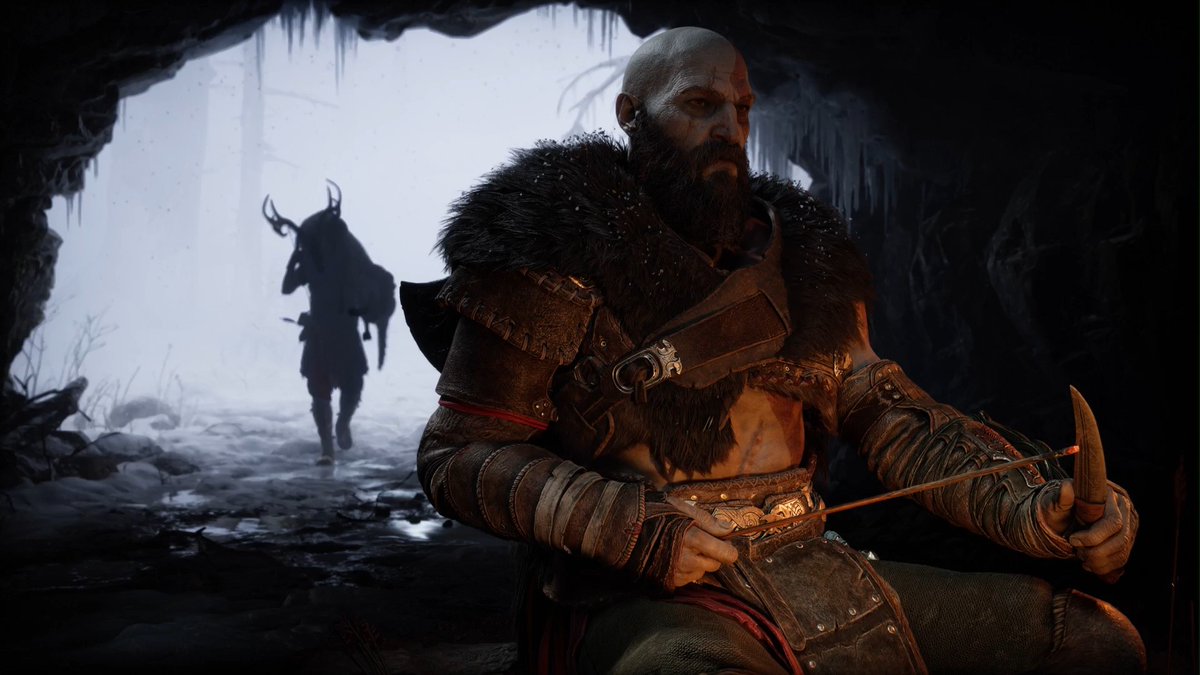 blackstag_io's tweet photo. God of War Ragnarok is a beautiful game but I did wish it had a photo mode (at least we can disable the HUD 🙂).

#GodofWarRagnarok #PS5 https://t.co/yqwZ75rWJl