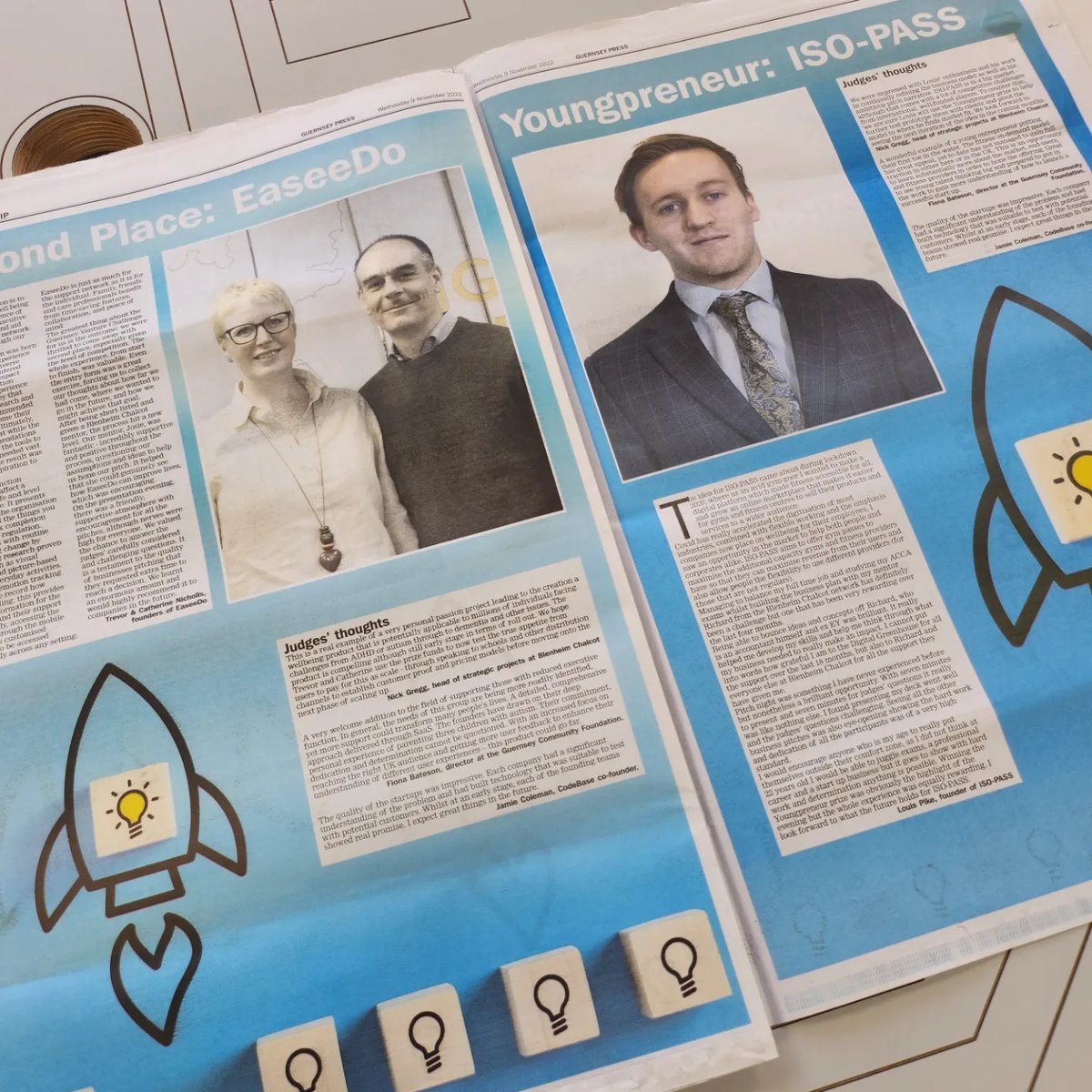 Have you seen our entrepreneurship supplement in the <a href="/guernseypress/">Guernsey Press</a> yet? In it, we explore our best startup funding and customer-centric tips, and get an inside look at the thoughts of the #GuernseyVentureChallenge winners and judges

#Entrepreneurship #GEW22 #GEWGSY #BusinessHub