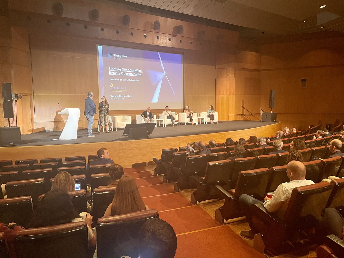 En marcha las Jornadas Técnicas ENERMAR 2022, organizadas por el Grupo de Trabajo de Energías Renovables de Origen Marino de AINE en el marco de #CanaguaYEnergía. 👏

#EnergiasRenovables #Agua #Feria #RecintoFerial #GranCanaria