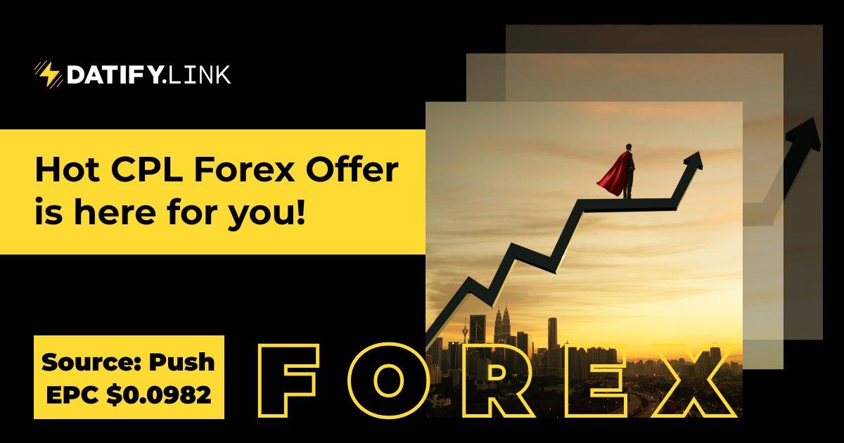 Datify.Link (@datifyl) on Twitter photo Guys! We have the hottest CPL #Forex #Offer on our #platform for you! β‘ Check out our latest data and let's monetize with Datify.Link! π€
π° EPC
#Push $0.0982
Join us π bit.ly/3A2tNQq
Contact our support team in case of any questions:
Telegram <a href="/Datify/">cora enero</a> Guys! We have the hottest CPL #Forex #Offer on our #platform for you! β‘ Check out our latest data and let's monetize with Datify.Link! π€
π° EPC
#Push $0.0982
Join us π bit.ly/3A2tNQq
Contact our support team in case of any questions:
Telegram <a href="/Datify/">cora enero</a>