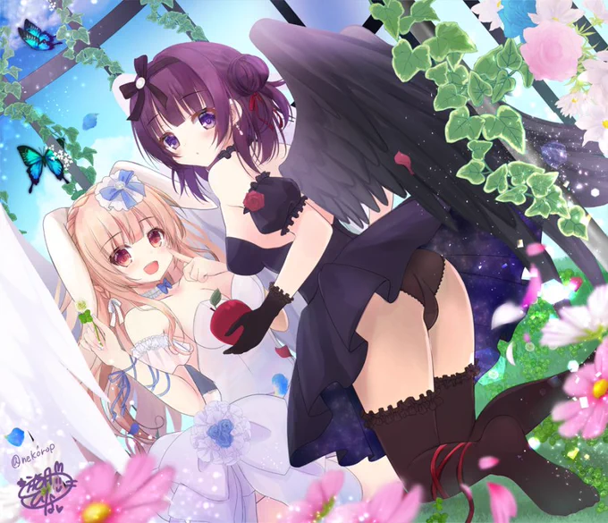 #ツイッターTL復活祭 可愛い絵と、たまにちょっとえっちぃのと、ちびキャラ描いてます 