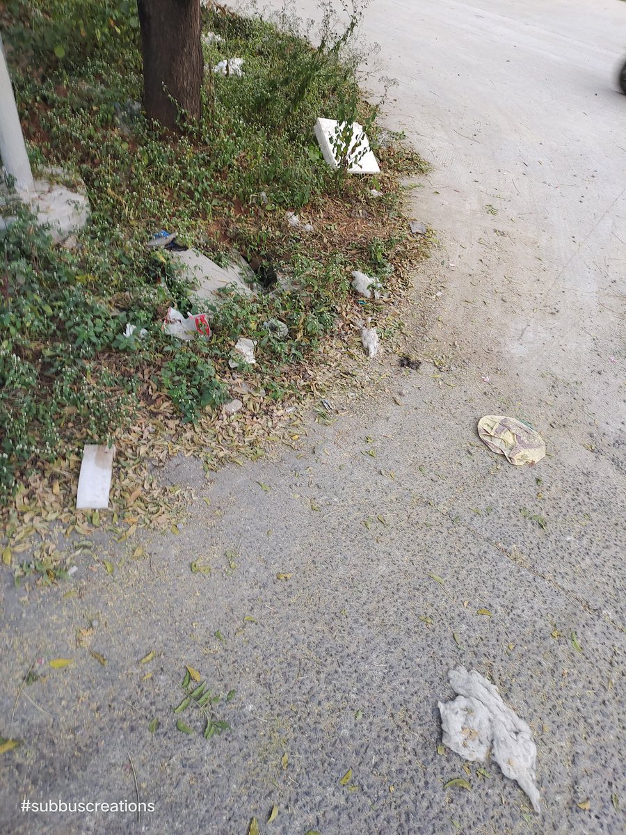 Subrahmanyam248's tweet photo. @ManikondaMc can someone look into the roads cleanliness issues in #dollarhills #puppalaguda a lot of clutter spread/laying on the roads for months. Appreciate, if some one looks into this ASAP. https://t.co/dnUmDbqWtq
