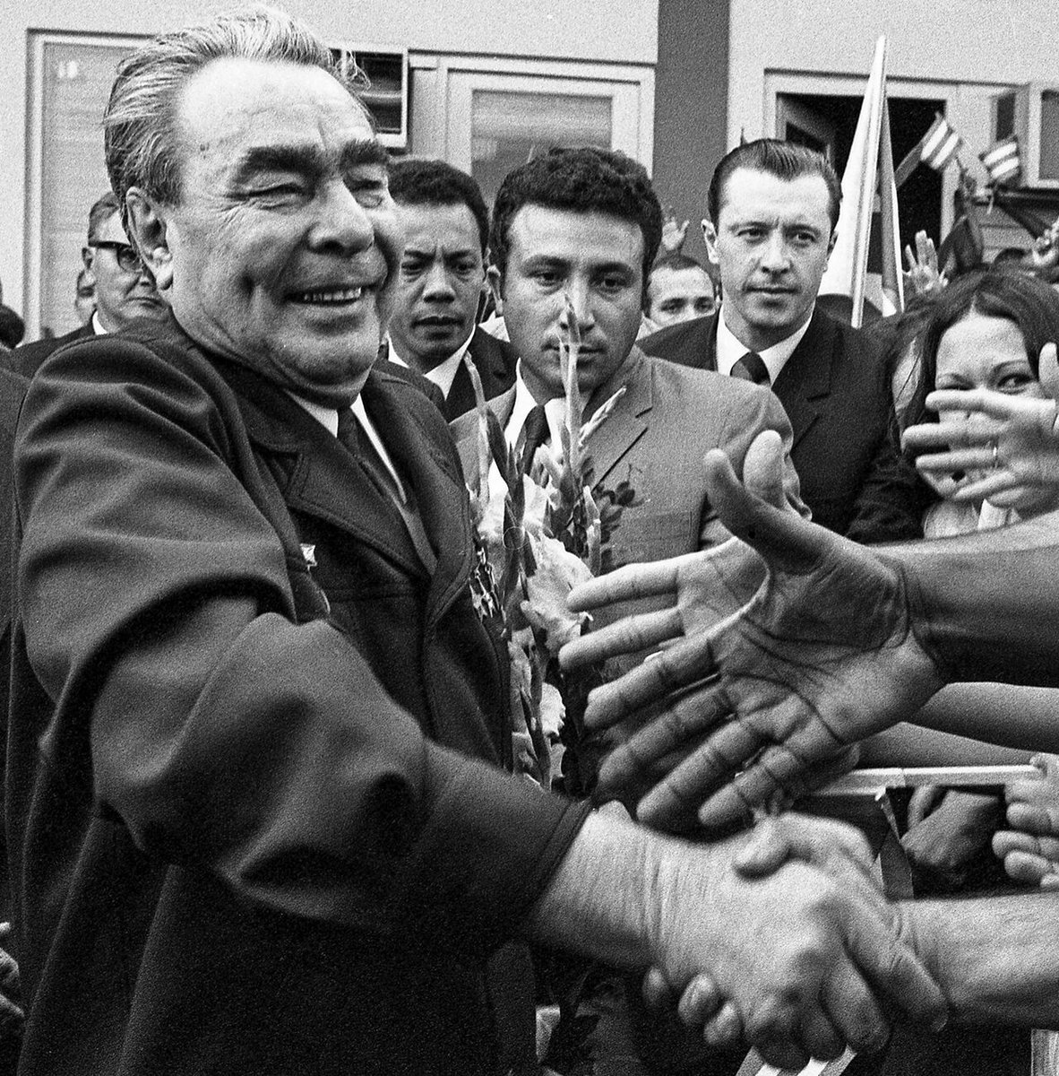 history__ru's tweet photo. 10 ноября 1982 года умер Леонид Ильич Брежнев https://t.co/zoUN8J4BfF