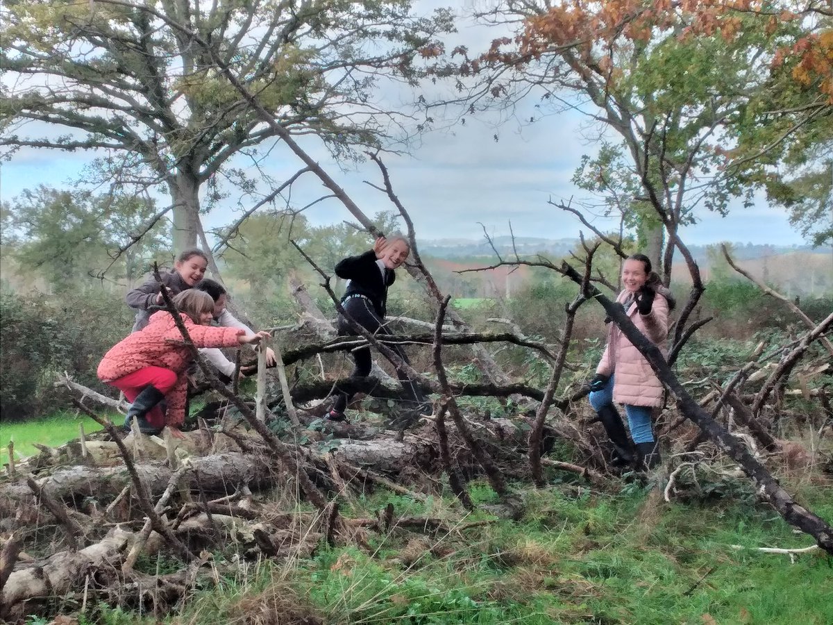 BernonMme's tweet photo. #ClasseDehors
Pause méridienne : construction de cabanes en cours....
Merci aux parents de Lenny et Maddie (scierie Heraud à Cosne) pour les assises en chêne. On adore! https://t.co/k0UzzTikFG