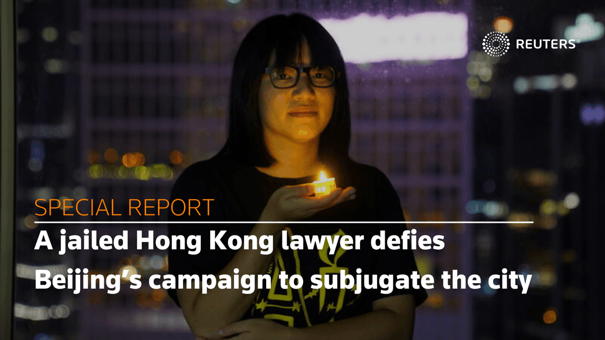 specialreports's tweet photo. Chow Hang-tung is one of the few activists in Hong Kong still speaking out against the Chinese Communist Party’s crackdown in the city. Her story shows how Beijing is trying to silence civil rights lawyers in Hong Kong – as it is doing on the mainland https://t.co/bSo7D6ogTV https://t.co/FhNHgoTPzh