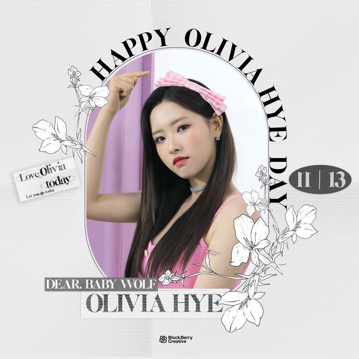 #1113_HBD_OliviaHye
#Happy_OliviaHye_Day

이달의 소녀의 아기늑대🐺
올리비아 혜의 생일을 축하합니다🖤

Baby wolf🐺of LOOΠΔ
Happy birthday to Olivia Hye🖤

#이달의소녀 #LOONA 
#OliviaHye