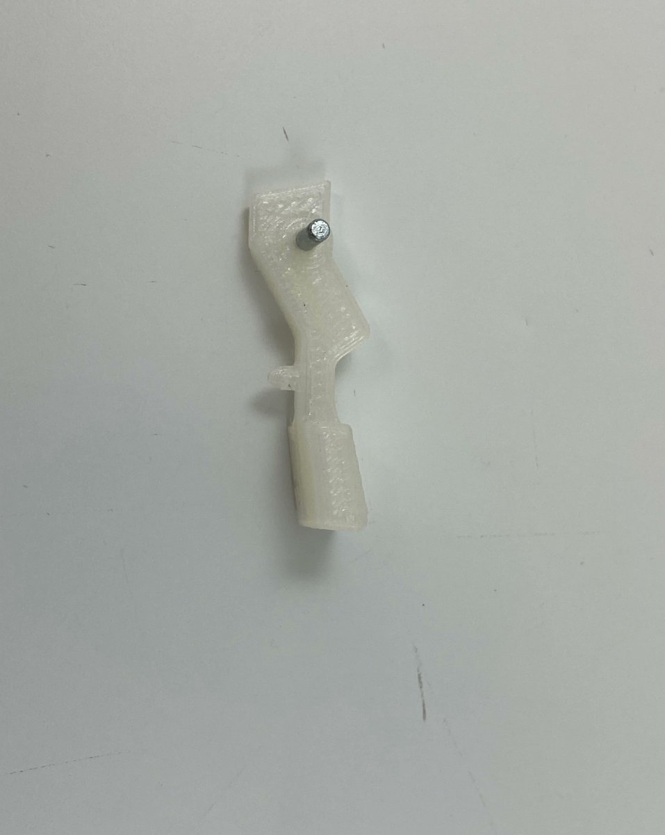V3DPrinting's tweet photo. Impression d’une pièce de réparation d’agrafeuse d’après la pièce cassée. 
Impression en Polyamide (Nylon)

Une nouvelle vie commence pour cet outil. https://t.co/Hm2hppRR0M