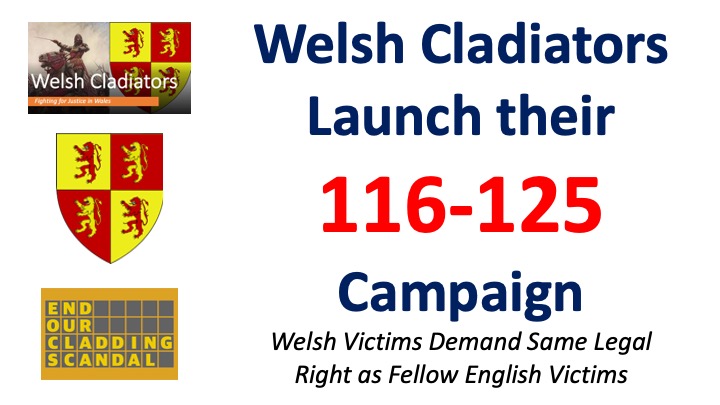 WelshCladiators's tweet photo. Today we launch our Sec 116-125 (🏴BSA) Campaign. 🏴 #BuildingFireSafety victims demand same rights as fellow 🏴 victims. @SDoughtyMP @AndrewRTDavies @DoddsJane @EOCS_Official @ritustweets @ShiptonMartin @UKLabour @lisanandy @WillHayCardiff @ritustweets @JulieJamesMS https://t.co/ByN1s9rt2M
