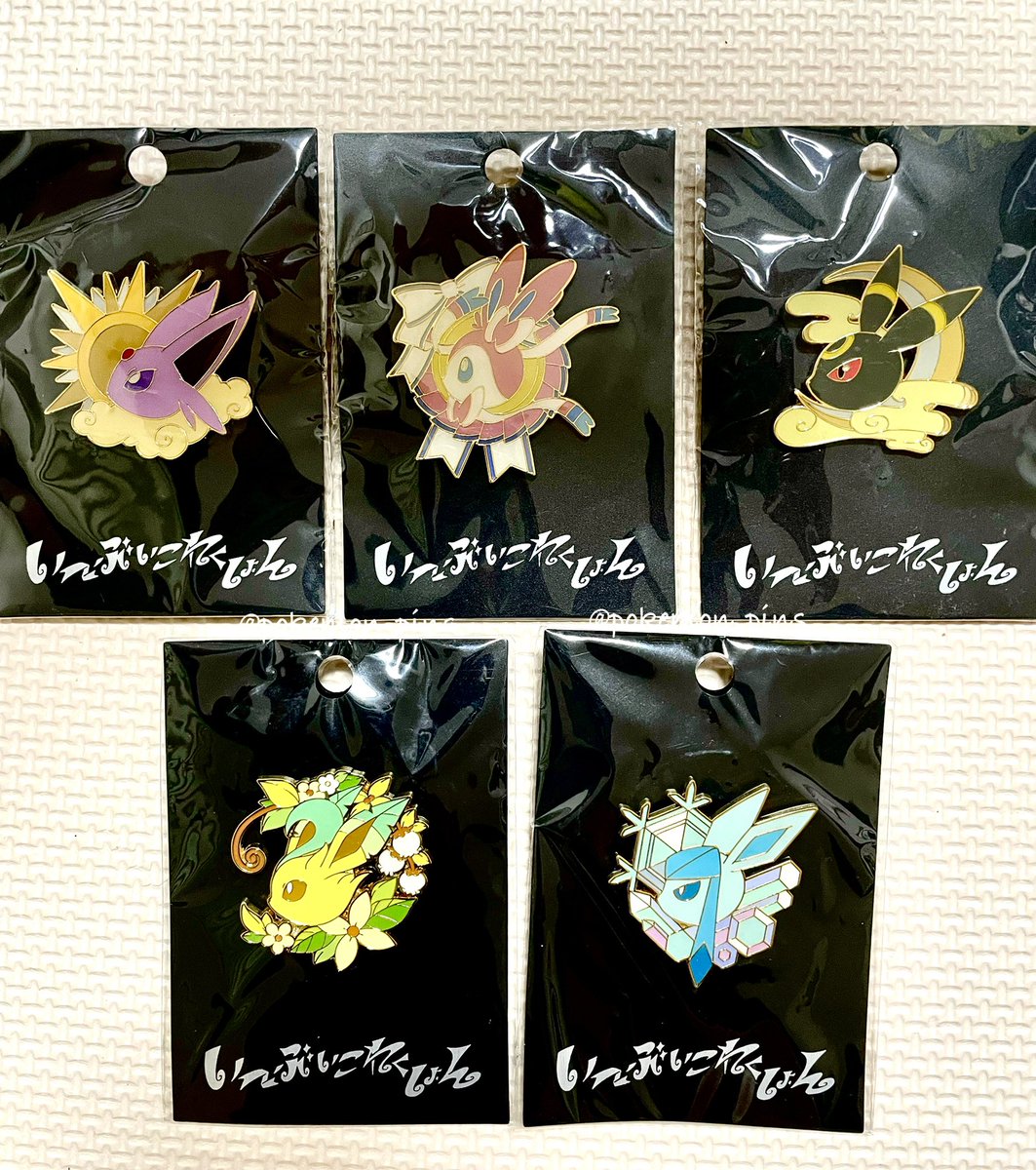 エーフィ　ピンズ ポケモンセンター ブラッキー エーフィ ピンズ ピンバッジ