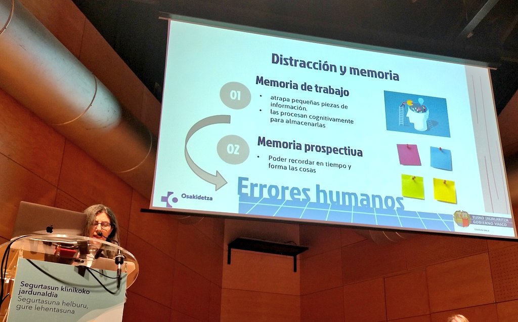 BelenSumi's tweet photo. Ana M Rubio de la @OSIBilbaoBasurt
#Realcomolavidamisma
🎯#Distracción ➡️ Aumento del riesgo de #ERROR https://t.co/z39vEzqPfB
