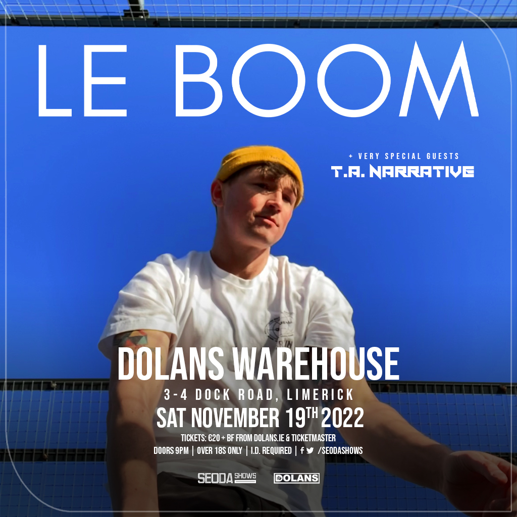 mydolans's tweet photo. ***SHOW REMINDER***
Tickets from: https://t.co/mDOINxk147

@weareleboom 
@TaNarrative1 

#leboom #tanarrative #seodashows https://t.co/oG2MBK1SUq