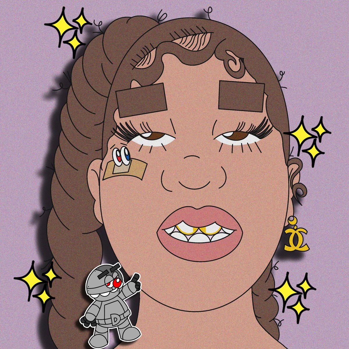 mysondomo's tweet photo. “HER LOSS” (KRUSH Edition)💕 feat. MYSONDOMO &amp; Bandy tha Bandaid… #graphicdesign #graphicart #mysondomo #drake #21savage #sukibaby #reels #herloss #nycartist #chanel https://t.co/phwCl76m7M