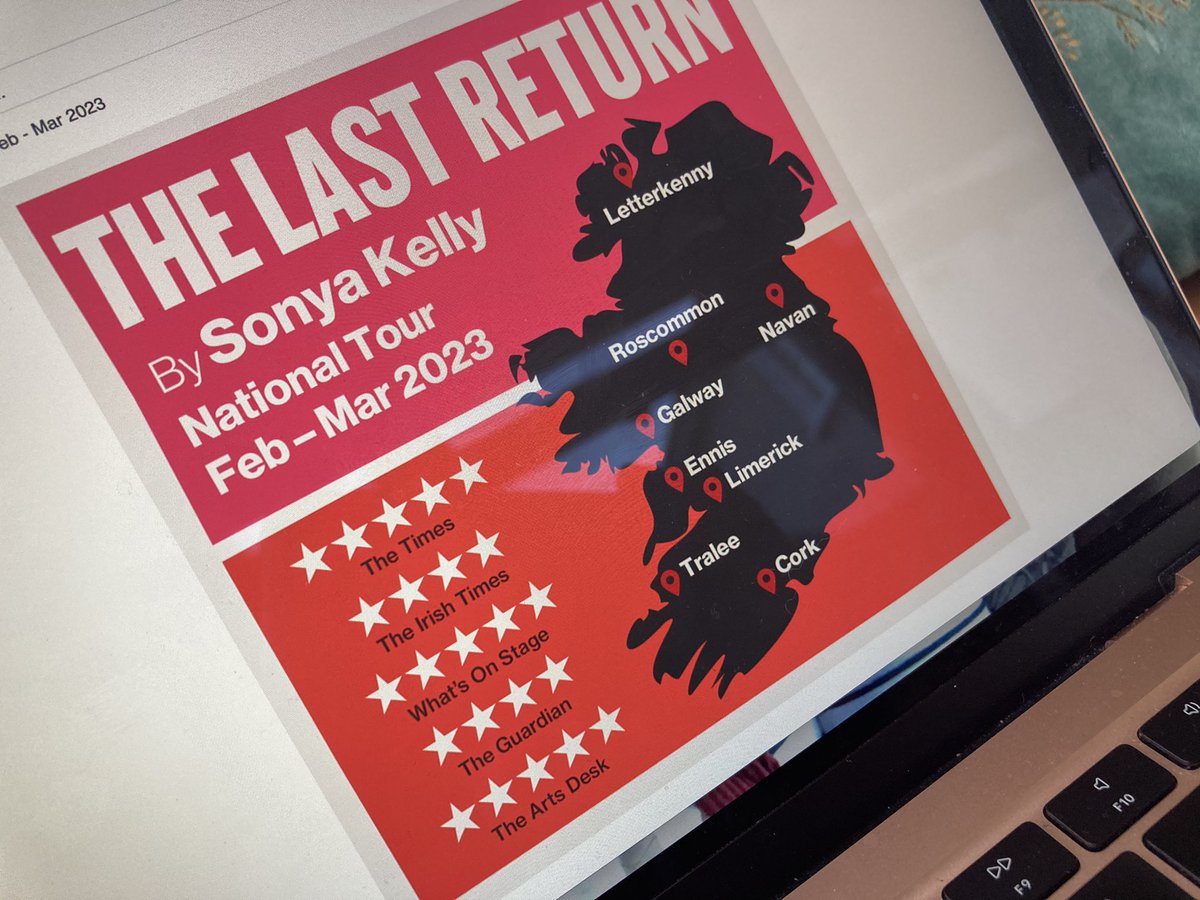 Great to see #Limerick on the list of cities <a href="/DruidTheatre/">Druid Theatre</a> will tour to in 2023 with their new production #TheLastReturn <a href="/LimeTreeTheatre/">Lime Tree Theatre</a> #LimerickandProud #SupportTheArts