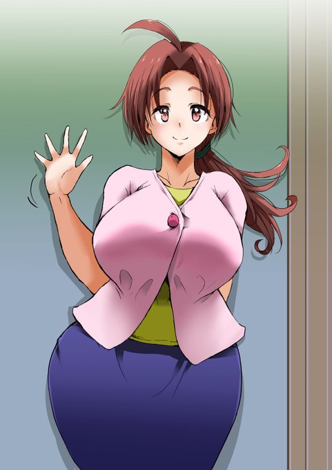 サトシママ。さみしくならないように息子といっぱい愛し合った後に旅立ちを見送っています(もうちょい塗りをお勉強します) 