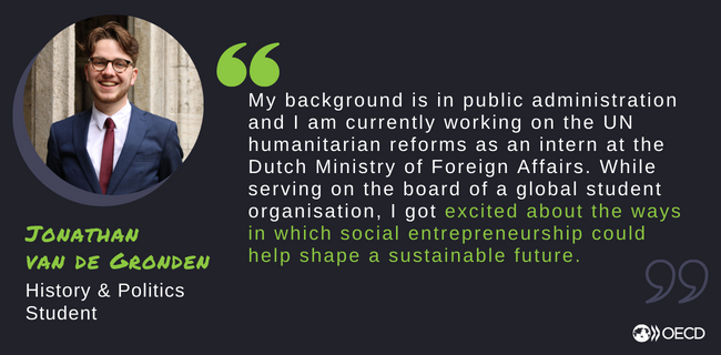 Youth-led social enterprises can address pressing social and environmental issues while providing young people with employment opportunities.

Learn more about the OECD's work on youth ➡️ fal.cn/3ttyp

#PowerOfYouth
<a href="/JonathanVDG/">Jonathan van de Gronden</a>