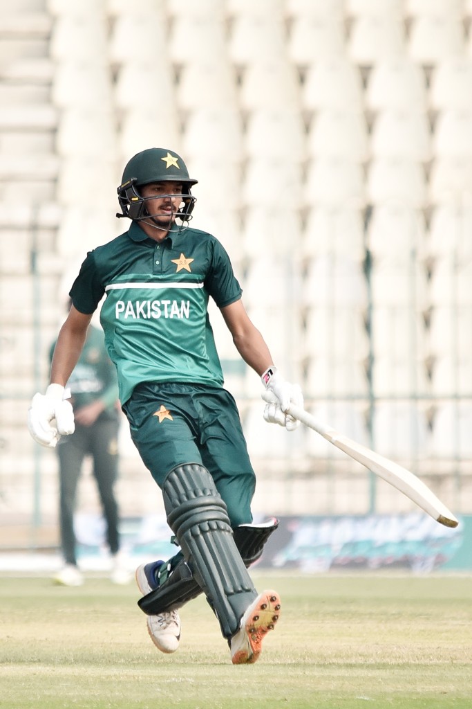 GiantsPJL's tweet photo. 57 runs in the first One Day game against Bangladesh U19. Well played Kaptaan Ji!

#ApnaAkhara #PAKvBAN #PakistanFutureStars https://t.co/NG8pfhU1xG