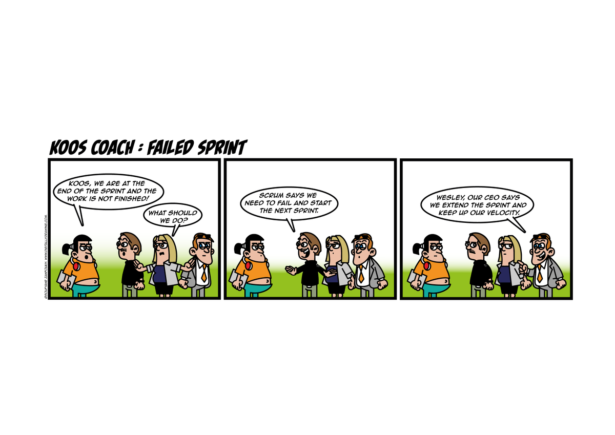 Koos Coach in: Failed Sprint
#scrum #agile #kooscoach
kooscoach.nl