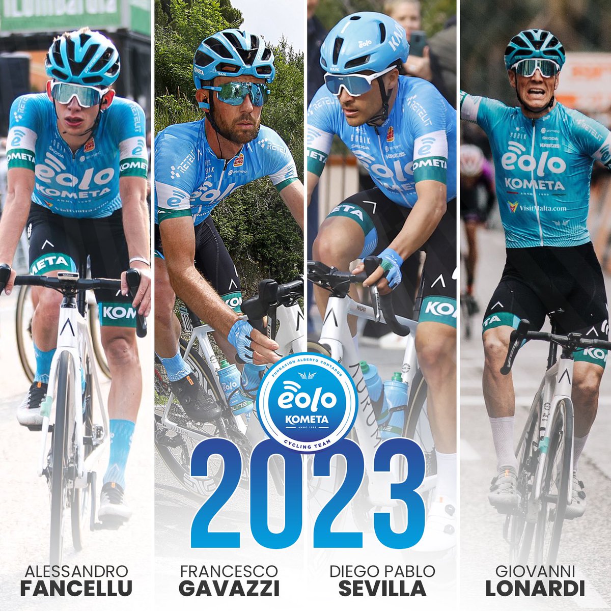 🤝🥳 We are very pleased to announce the contract extensions of these four riders
🙌 Combination of youth and experience for our 2023 team. Thank you for your commitment guys!