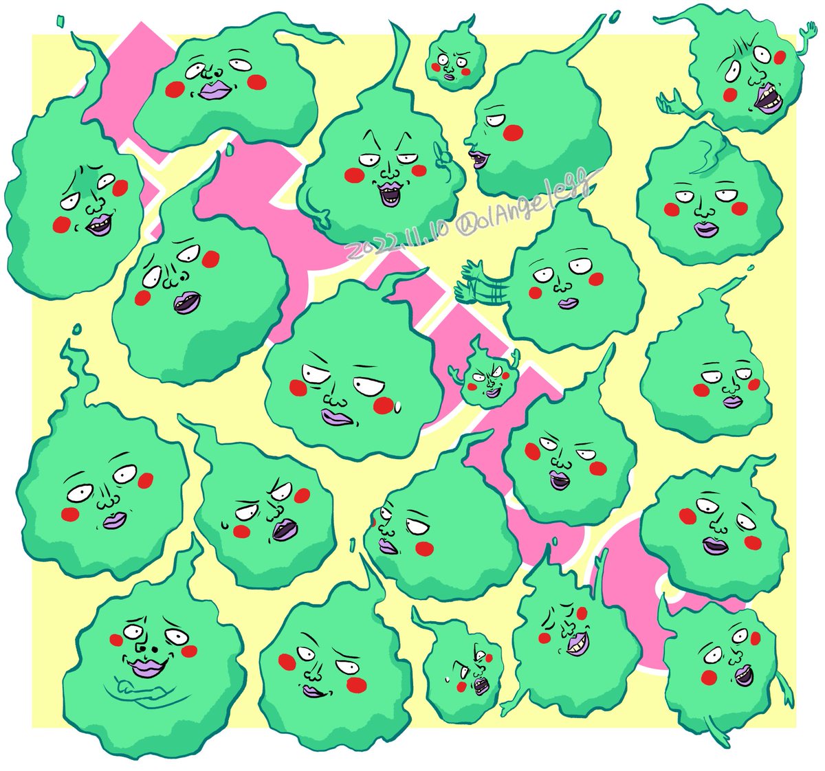 エクボは😭
もう今日はもう…ずっとエクボでした…(2枚目めちゃくちゃ捏造注意) 
