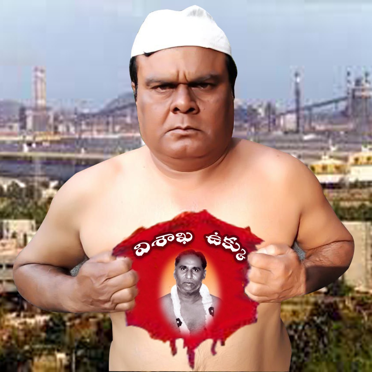 Vizag Steel Plant Satyagrahi tweet media