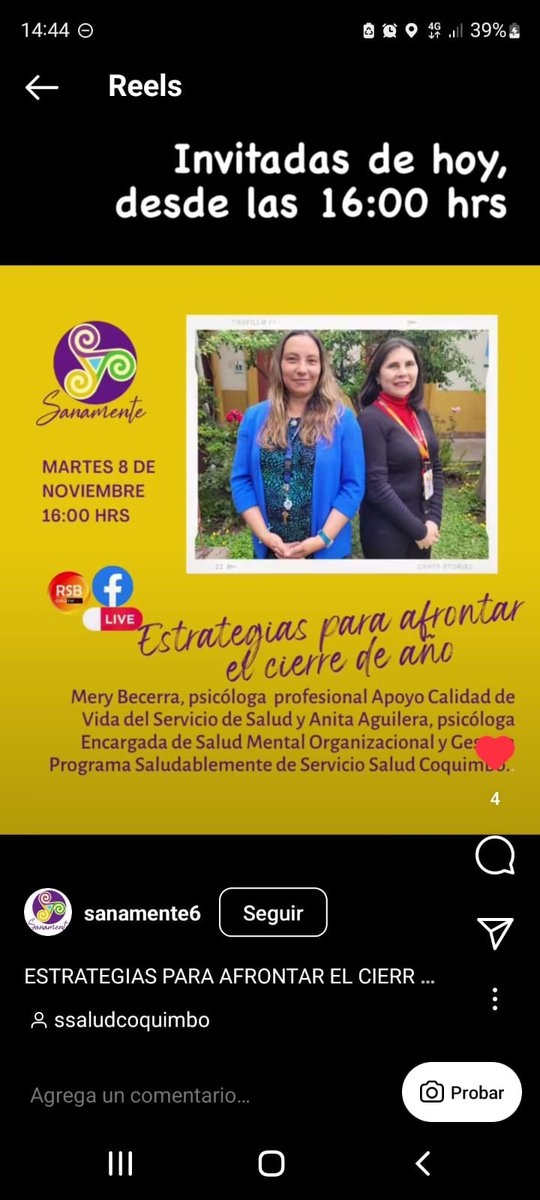 CLlekn's tweet photo. Q no te lo cuenten! Revísalo en #sanamente6 apoyando siempre la #SaludMental https://t.co/VnNDQDJUDc