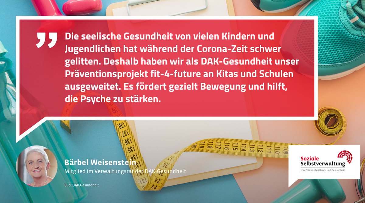 Sozialwahlen23's tweet photo. Für die Selbstverwalterinnen und Selbstverwalter in der #DRVBund und den #Ersatzkassen ist Prävention eines der zentralen Felder ihrer Arbeit. In den Sozialparlamenten überwachen sie, u. a. wie die gesetzlichen Vorgaben auf diesem Gebiet umgesetzt werden. https://t.co/nR5fwdJ8wS https://t.co/aET3GGX6N4